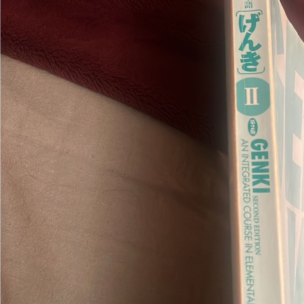GENKI 2 Textbook - Picture 2 of 2